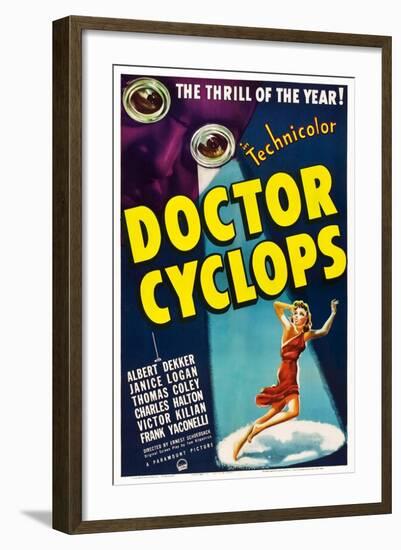 Dr. Cyclops-null-Framed Art Print