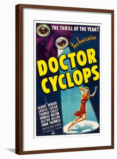 Dr. Cyclops-null-Framed Art Print