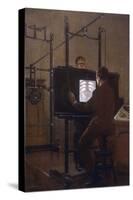 Dr Diocles' Radio Stereoscope Presents 3-D Image of the Subject-G. Dutrier-Stretched Canvas