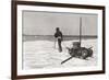 Dr. Douglas Mawson Arriving Back Too Late for His Ship the Sy Aurora, During His Australasian…-null-Framed Giclee Print