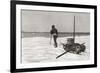 Dr. Douglas Mawson Arriving Back Too Late for His Ship the Sy Aurora, During His Australasian…-null-Framed Giclee Print