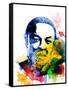 Dr. Dre Watercolor-Jack Hunter-Framed Stretched Canvas