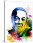 Dr. Dre Watercolor-Jack Hunter-Stretched Canvas