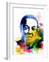 Dr. Dre Watercolor-Jack Hunter-Framed Art Print