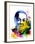 Dr. Dre Watercolor-Jack Hunter-Framed Art Print