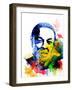 Dr. Dre Watercolor-Jack Hunter-Framed Art Print