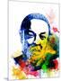 Dr. Dre Watercolor-Jack Hunter-Mounted Art Print