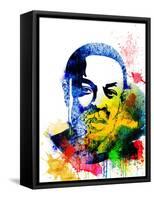 Dr. Dre Watercolor-Jack Hunter-Framed Stretched Canvas