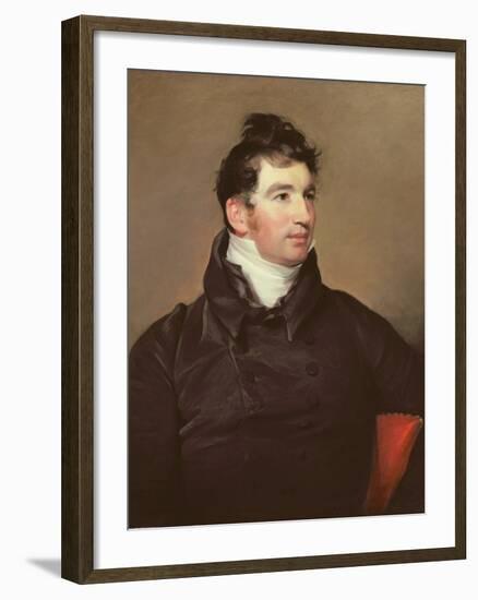 Dr Edward Hudson, 1810 (Oil on Canvas)-Thomas Sully-Framed Giclee Print