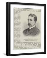 Dr Federico Errazuriz-Y-Echaurren, President of the Republic of Chili-null-Framed Giclee Print