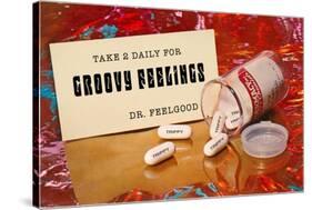 Dr. Feelgood's Trippy Pills-null-Stretched Canvas