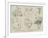 Dr Flinders Petrie's Egyptian Excavations-null-Framed Giclee Print