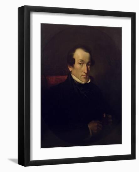 Dr. Frederick Septimus Leighton (1800-92), C.1850-Frederic Leighton-Framed Giclee Print