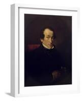 Dr. Frederick Septimus Leighton (1800-92), C.1850-Frederic Leighton-Framed Giclee Print