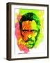 Dr. Gregory House Watercolor-Lora Feldman-Framed Art Print