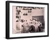 Dr. Harvey Cushing in the Operating Theater with an Audience of Physicians, 1910-null-Framed Photo