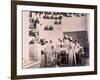 Dr. Harvey Cushing in the Operating Theater with an Audience of Physicians, 1910-null-Framed Photo