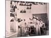 Dr. Harvey Cushing in the Operating Theater with an Audience of Physicians, 1910-null-Mounted Photo