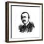 Dr Heinrich Schliemann, German Explorer and Archaeologist, 19th Century-null-Framed Giclee Print