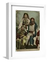 Dr Howie and His Daughters, Beirut-null-Framed Photographic Print