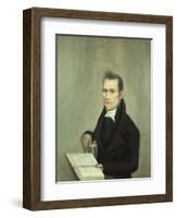 Dr. Isaac Everest. Ammi Phillips, 1812-Ammi Phillips-Framed Giclee Print