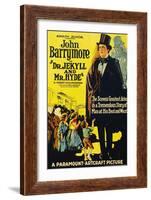 Dr. Jekyll And Mr. Hyde, 1920, Directed by John S. Robertson-null-Framed Giclee Print