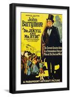 Dr. Jekyll And Mr. Hyde, 1920, Directed by John S. Robertson-null-Framed Giclee Print