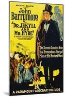 Dr. Jekyll And Mr. Hyde, 1920, Directed by John S. Robertson-null-Mounted Giclee Print