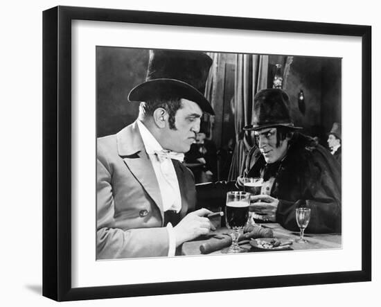 Dr. Jekyll And Mr. Hyde, Louis Wolheim, John Barrymore, 1920-null-Framed Photo