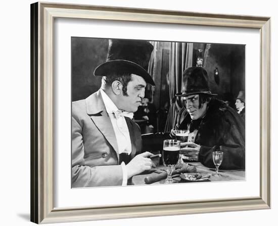 Dr. Jekyll And Mr. Hyde, Louis Wolheim, John Barrymore, 1920-null-Framed Photo