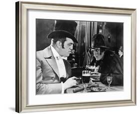 Dr. Jekyll And Mr. Hyde, Louis Wolheim, John Barrymore, 1920-null-Framed Photo