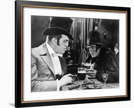 Dr. Jekyll And Mr. Hyde, Louis Wolheim, John Barrymore, 1920-null-Framed Photo