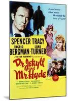 Dr. Jekyll and Mr. Hyde - Movie Poster Reproduction-null-Mounted Photo