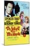 Dr. Jekyll and Mr. Hyde - Movie Poster Reproduction-null-Mounted Photo