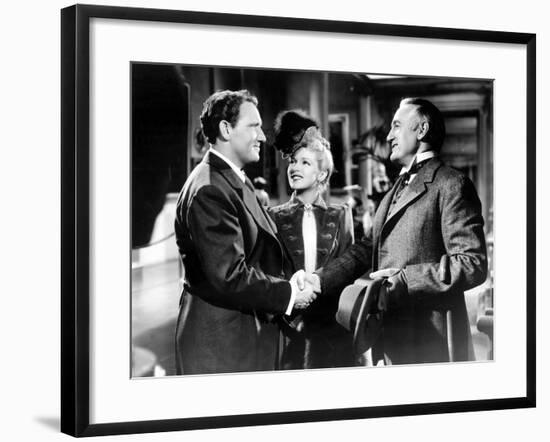 Dr. Jekyll And Mr. Hyde, Spencer Tracy, Lana Turner, Donald Crisp, 1941-null-Framed Photo