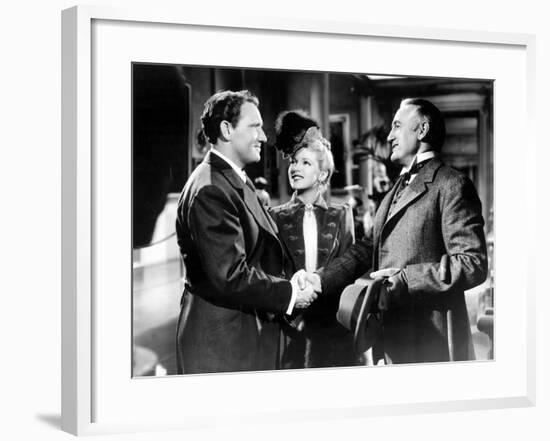 Dr. Jekyll And Mr. Hyde, Spencer Tracy, Lana Turner, Donald Crisp, 1941-null-Framed Photo