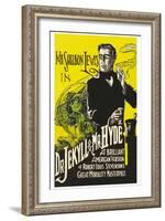 Dr. Jekyll and Mr. Hyde-null-Framed Art Print