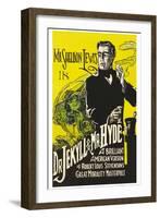 Dr. Jekyll and Mr. Hyde-null-Framed Art Print