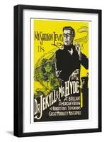 Dr. Jekyll and Mr. Hyde-null-Framed Art Print