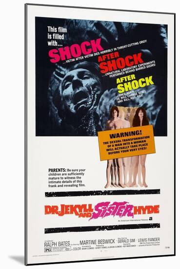 Dr. Jekyll and Sister Hyde, 1971-null-Mounted Art Print