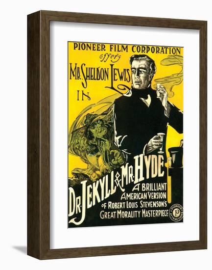 Dr.Jekyll & Mr. Hyde - 1920-null-Framed Giclee Print