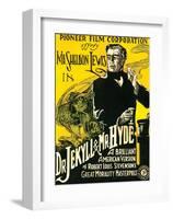 Dr.Jekyll & Mr. Hyde - 1920-null-Framed Giclee Print