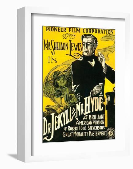 Dr.Jekyll & Mr. Hyde - 1920-null-Framed Giclee Print