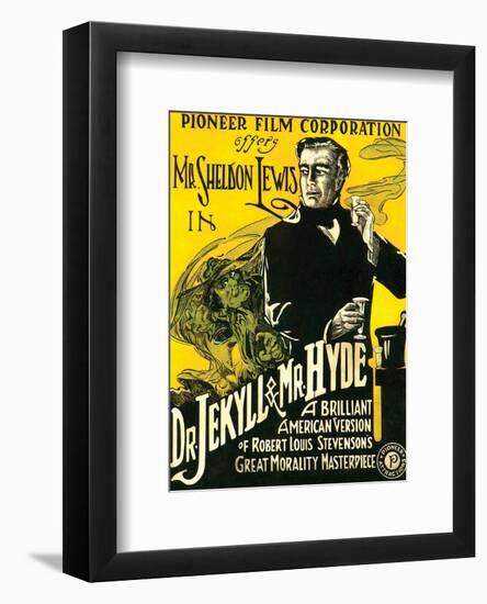 Dr.Jekyll & Mr. Hyde - 1920-null-Framed Giclee Print