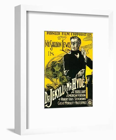 Dr.Jekyll & Mr. Hyde - 1920-null-Framed Giclee Print