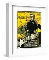 Dr.Jekyll & Mr. Hyde - 1920-null-Framed Giclee Print