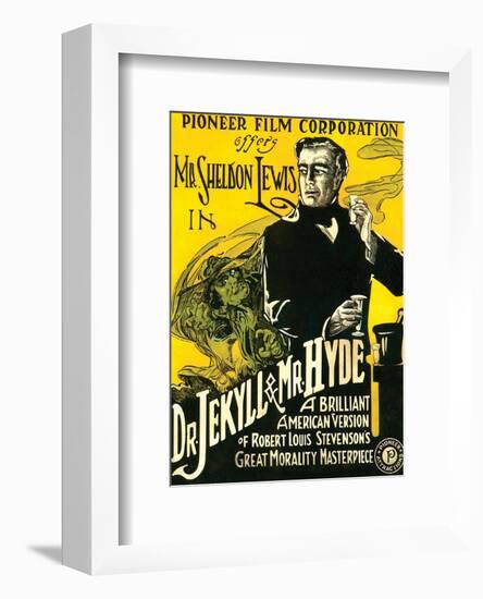 Dr.Jekyll & Mr. Hyde - 1920-null-Framed Giclee Print