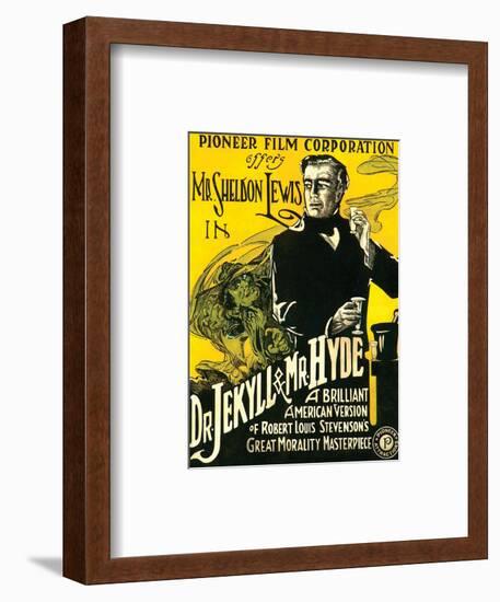 Dr.Jekyll & Mr. Hyde - 1920-null-Framed Giclee Print