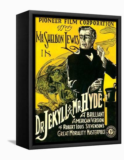 Dr. Jekyll & Mr. Hyde, Sheldon Lewis, 1920-null-Framed Stretched Canvas