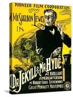 Dr. Jekyll & Mr. Hyde, Sheldon Lewis, 1920-null-Stretched Canvas